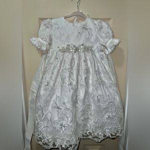 TODDLER GIRL Baptism Dress